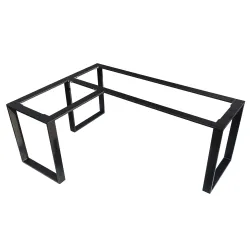 stalowy stelaż pod biurko narożne